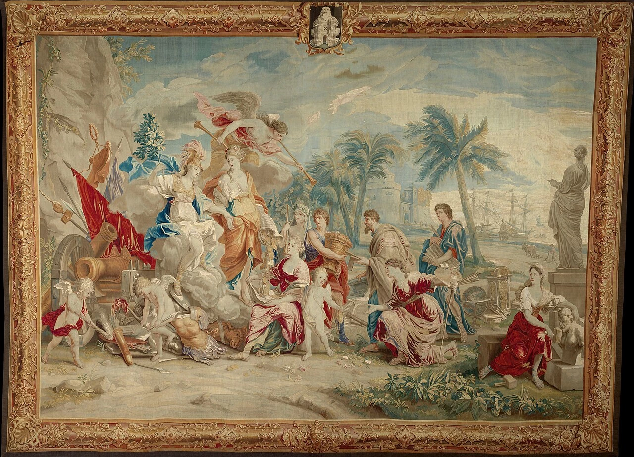 Glorificazione di Minerva, 1717 - Museo reale di belle arti Gand